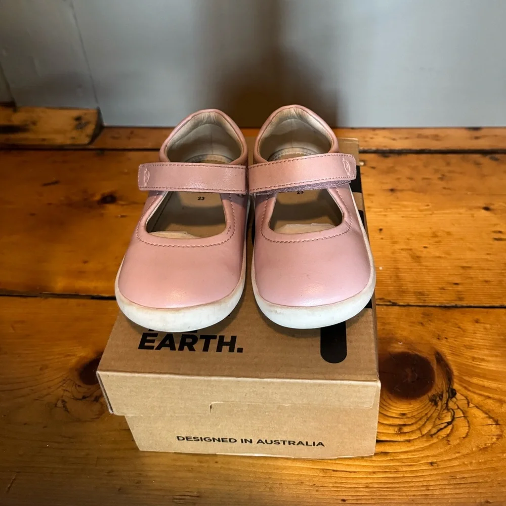 Old Soles Blush Pink Mary Jane Shoes - Picture 2 of 6